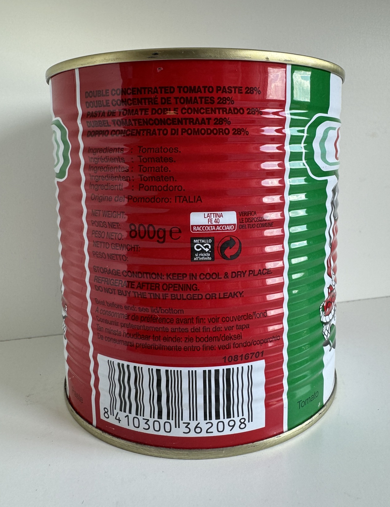 GINO - TOMATO PASTE 800g