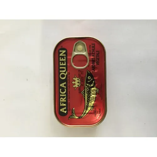 African Queen Sardine in oil 50x125G