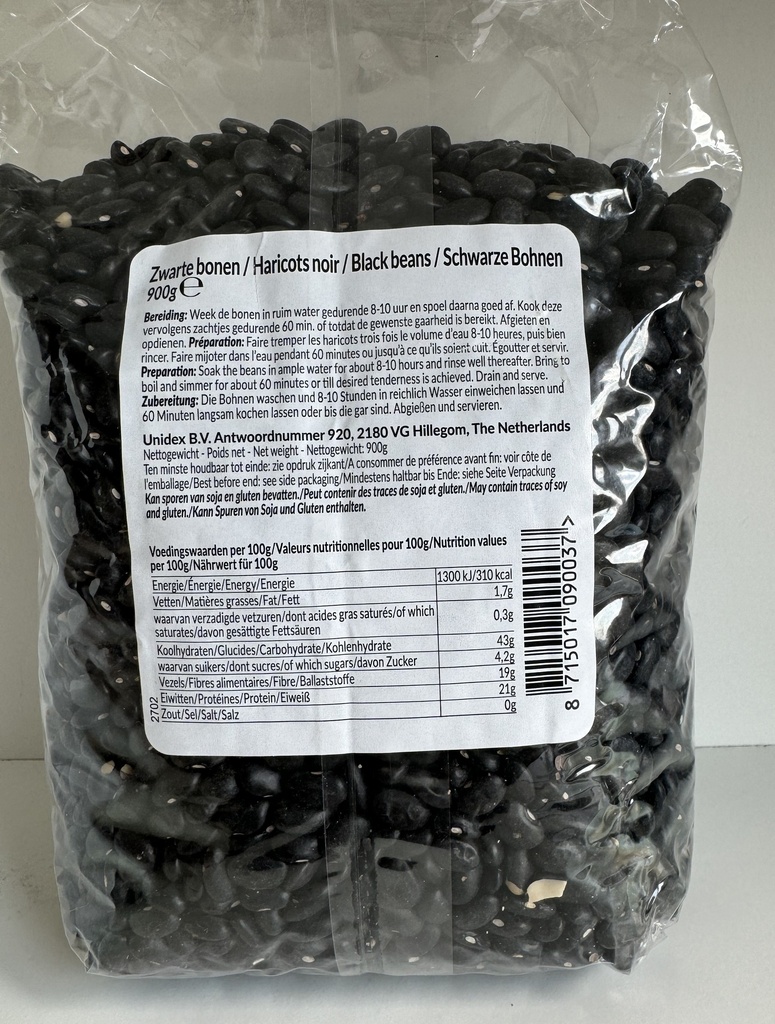 VALLE DEL SOLE - BLACK BEANS 
