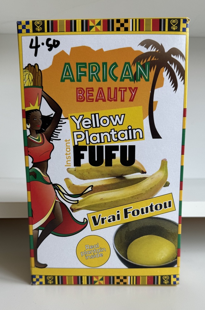 AFRICAN BEAUTY - YELLOW PLANTAIN FUFU