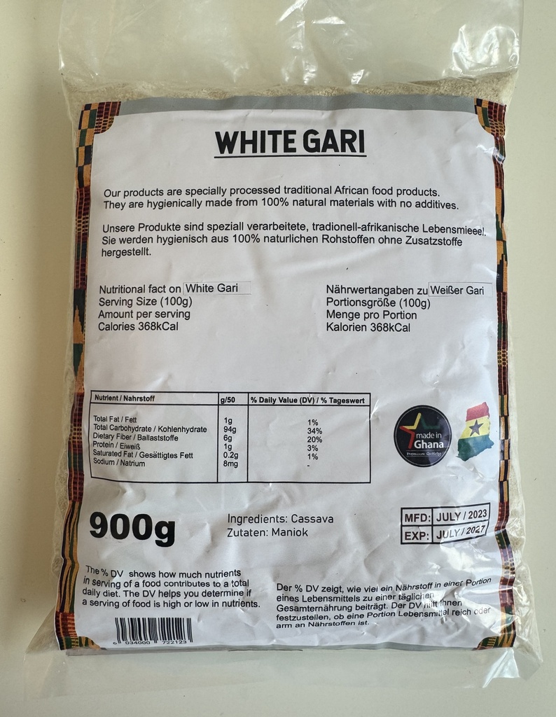 C. OHEMENG - WHITE GAR