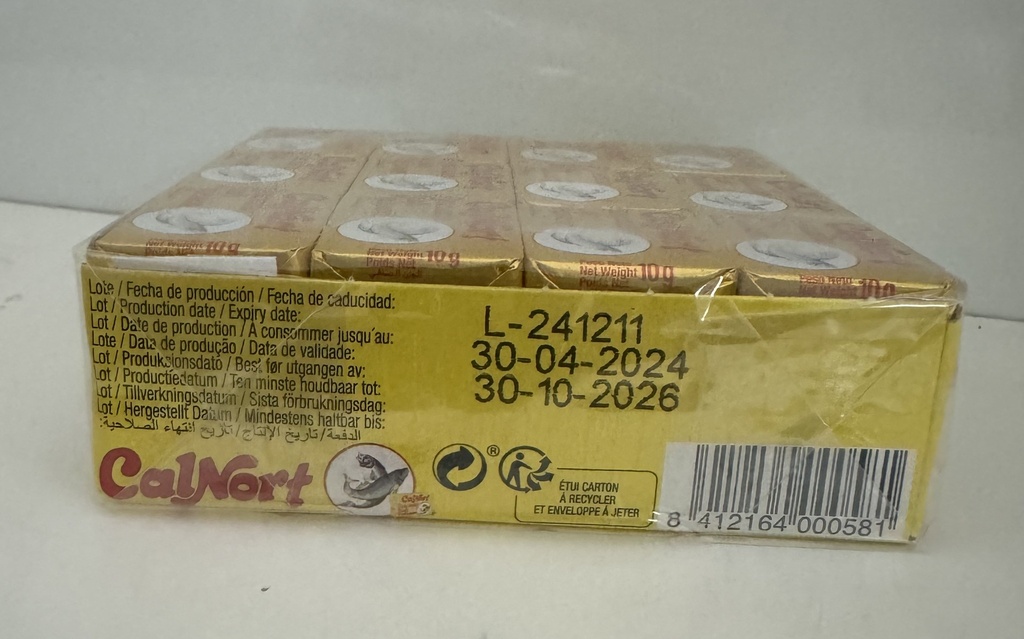 CALNORT PESCADO FISH POISSON CUBES (36 Pieces)