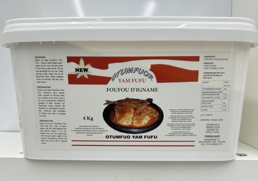 OTUMFOUR - YAM FUFU 4kg