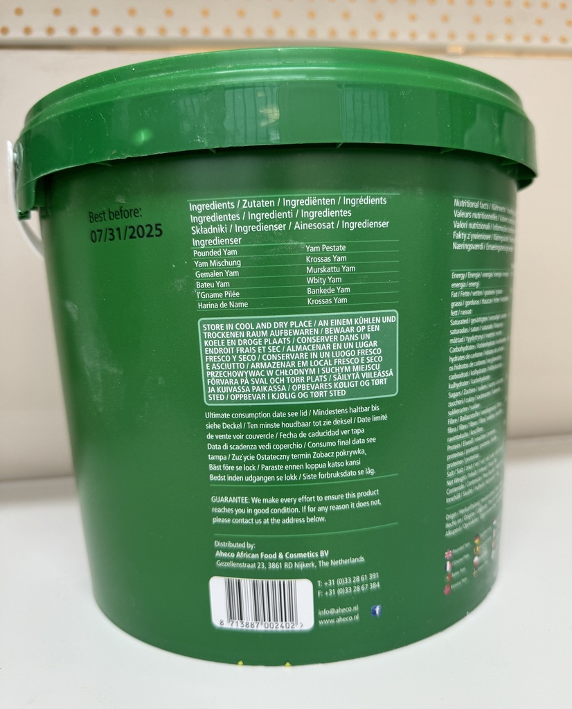 BIGI-MAMA - POUNDED YAM BUCKET 4KG