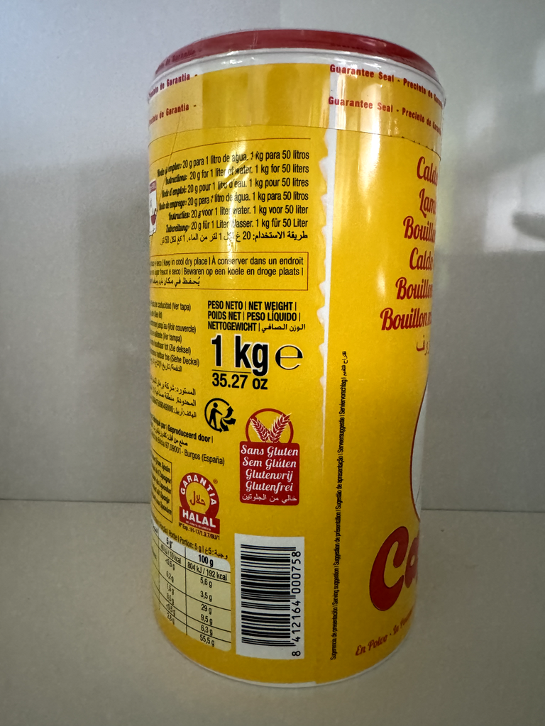CALNORT VEGETABLE STOCK 1kg