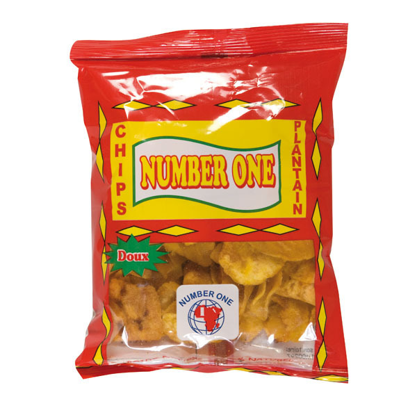 NUMBER ONE - SWEET PLANTAIN CHIPS (20 Pieces)