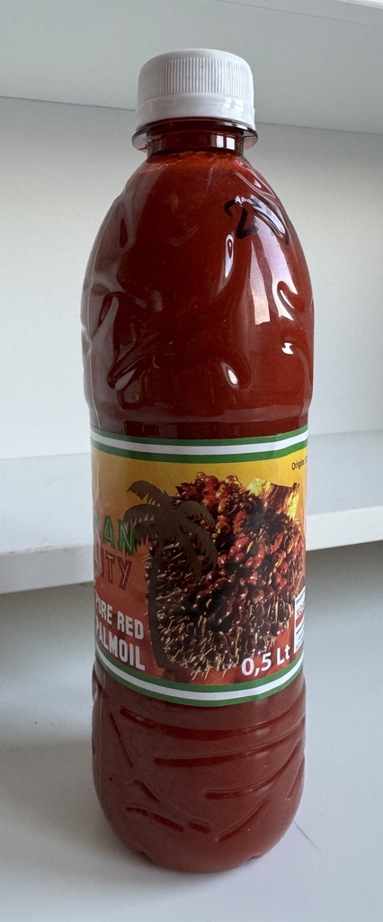 AFRICAN BEAUTY - PURE RED PALMOIL 500ML