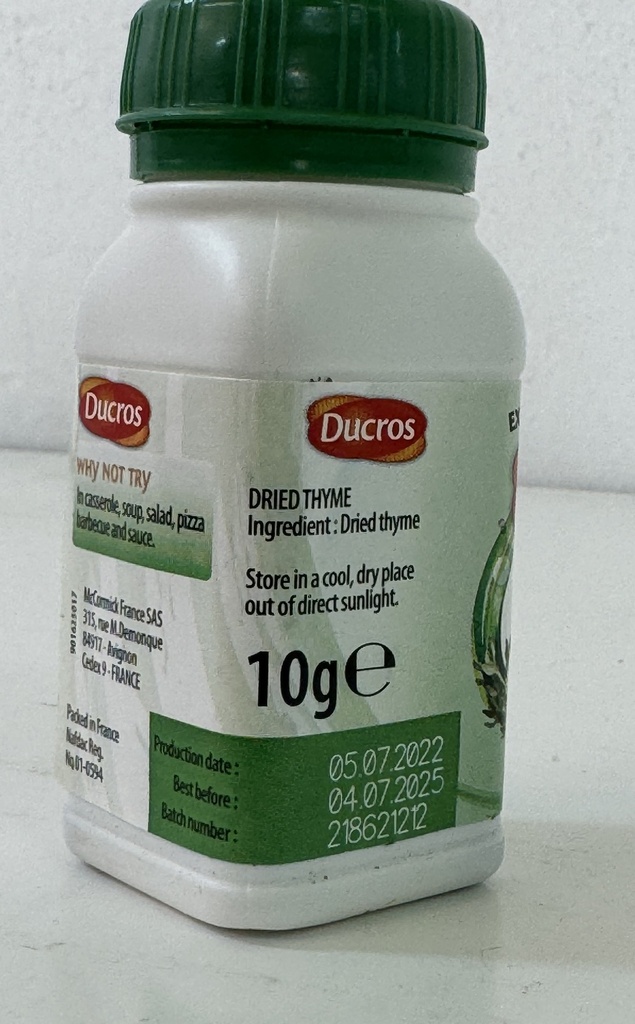 DUCROS - DRIED THYME