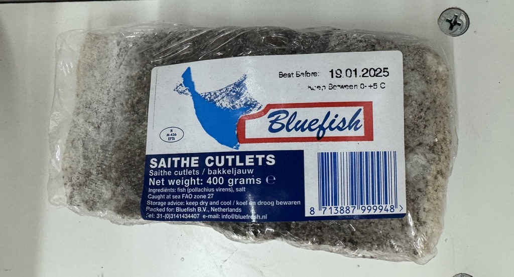 BLUEFISH - SAITHE CUTLETS