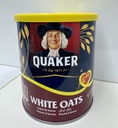 Quaker White Oats Tin  500g