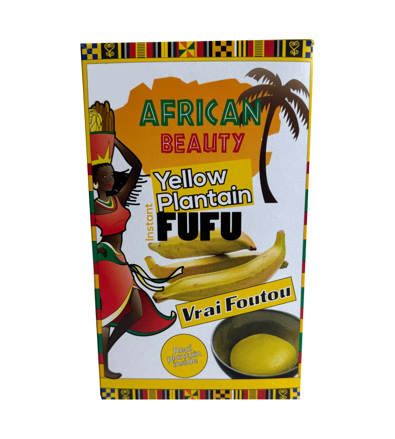 AFRICAN BEAUTY - YELLOW PLANTAIN FUFU