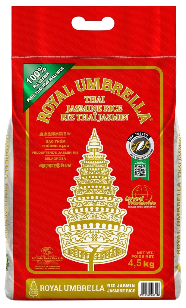 ROYAL UMBRELLA - JASMINE RICE 4.5KG