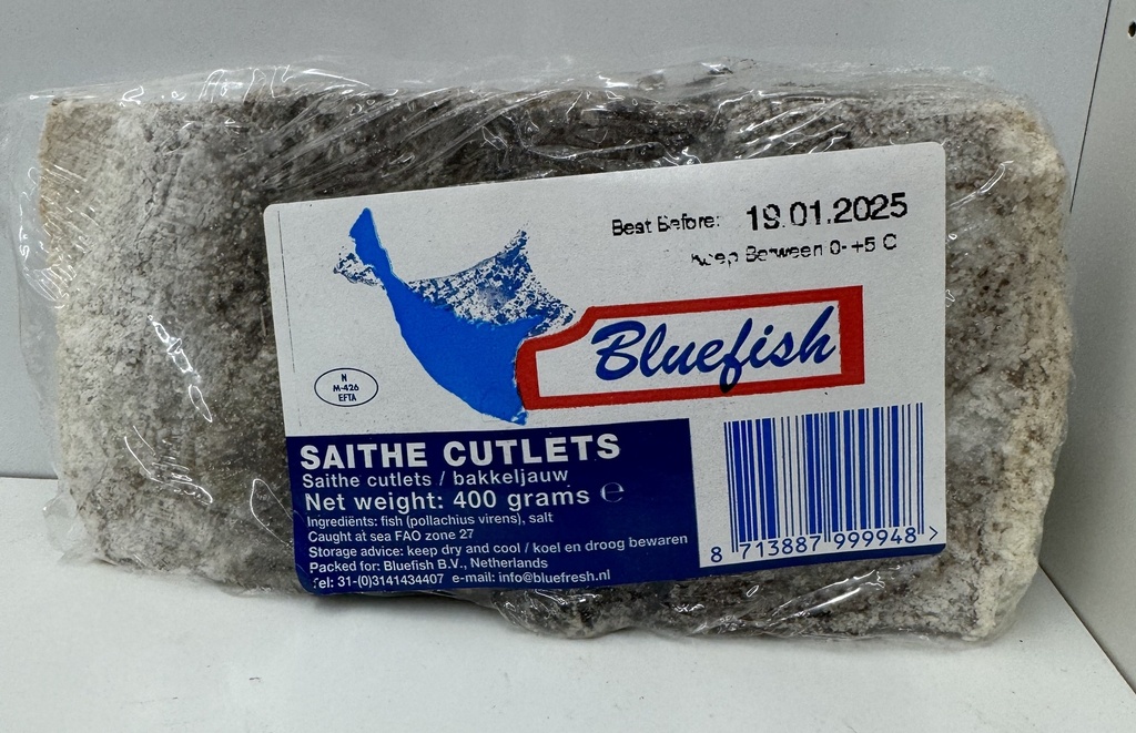 BLUEFISH - SAITHE CUTLETS