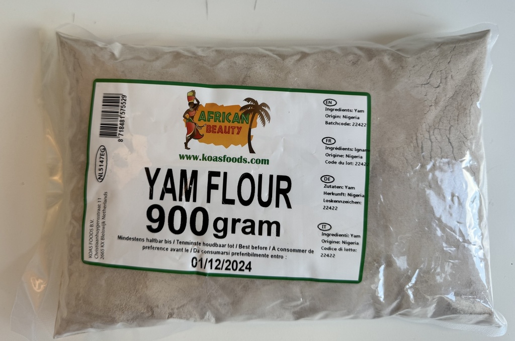 AFRICAN BEAUTY - YAM FLOUR 900g