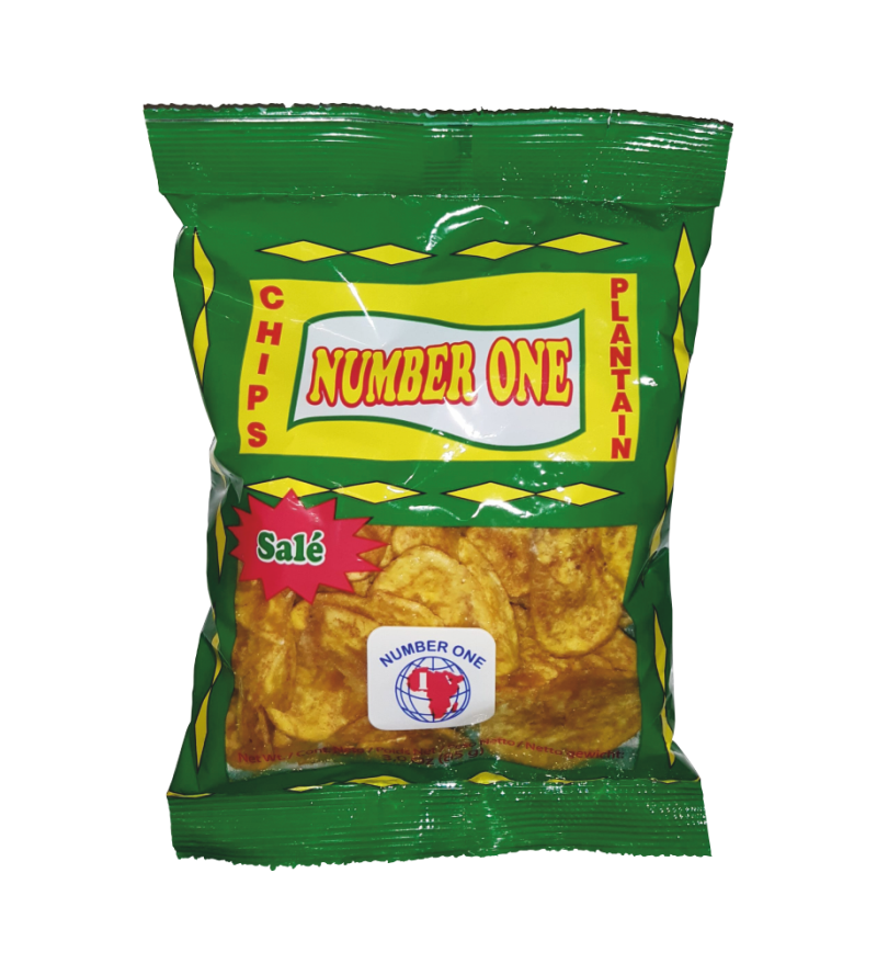 NUMBER ONE - SALTED PLANTAIN CHIPS