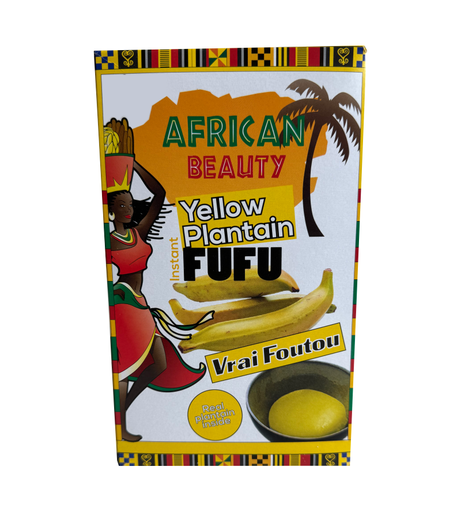 AFRICAN BEAUTY - YELLOW PLANTAIN FUFU