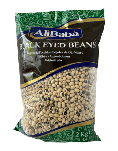ALIBABA - BLACK EYED BEANS 2KG