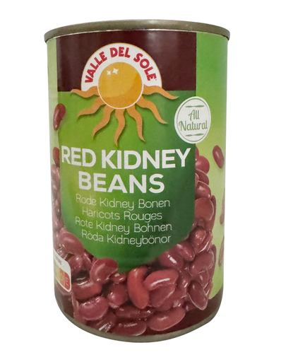 VALLE DEL SOLE - CANNED RED KIDNEY BEANS