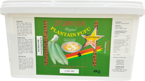 OTUMFOUR - PLANTAIN FUFU BUCKET 4kg