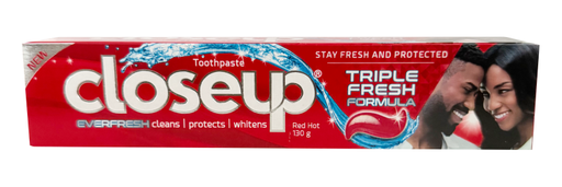 CLOSEUP - RED TOOTHPASTE