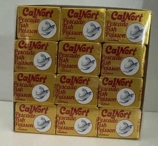 CALNORT - PESCADO FISH POISSON CUBES (36 Pieces)
