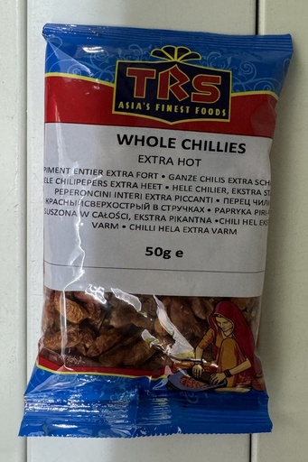 TRS - DRIED WHOLE CHILLIES (50g)