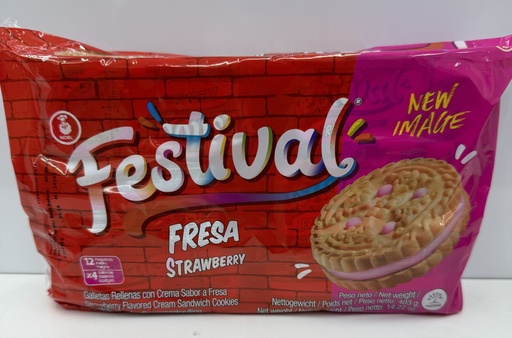 NOEL - FESTIVAL FRESA STRAWBERRY COOKIES