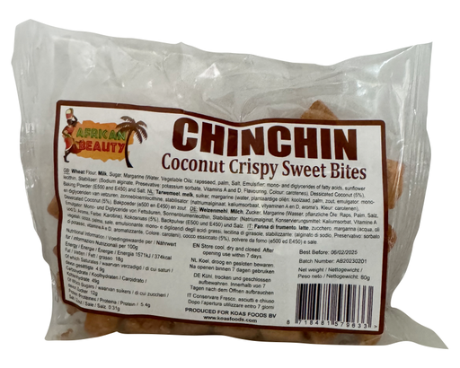 [CHIN2] AFRICAN BEAUTY - CHINCHIN COCOS 80g
