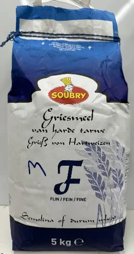 SOUBRY - SEMOLINA OF DURUM WHEAT FLOUR