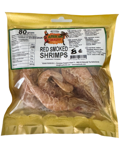 AFRICAN BEAUTY - RED SMOKED SHRIMPS