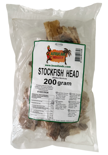 AFRICAN BEAUTY - STOCKFISH HEAD 200g