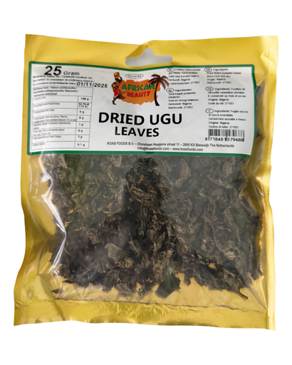 AFRICAN BEAUTY - DRIED UGU LEAVES
