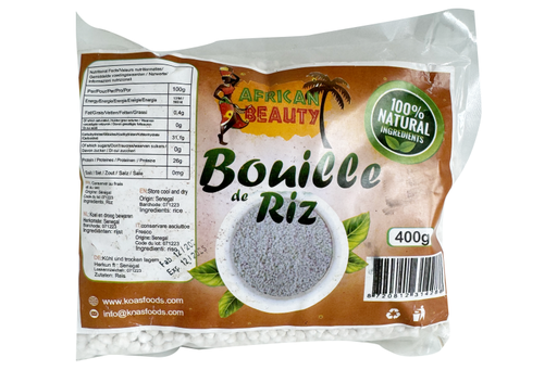 AFRICAN BEAUTY - BOUILLE DE RIZ 400g