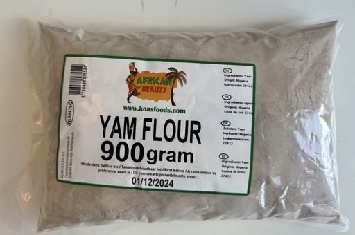 AFRICAN BEAUTY - YAM FLOUR 900g