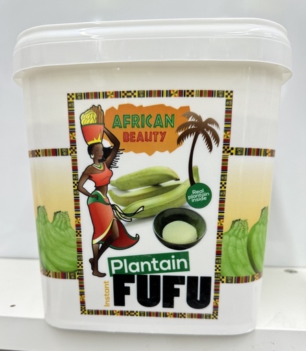 AFRICAN BEAUTY - PLANTAIN FUFU BUCKET