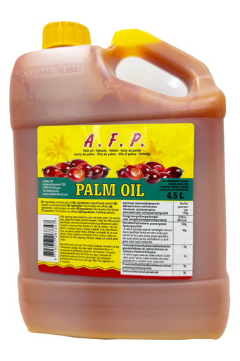 A.F.P. - UNREFINED PALM OIL 4.5L