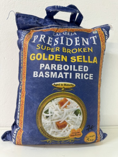 PRESIDENT - SUPER BROKEN BASMATI RICE 5KG