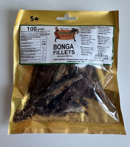 AFRICAN BEAUTY - BONGA FILLETS