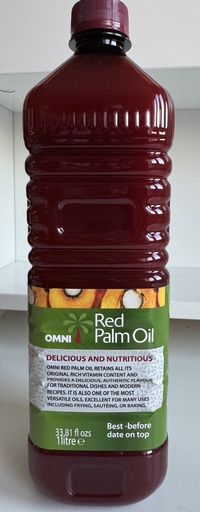 OMNI - UNREFINED RED PALM OIL 1L