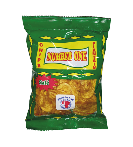 NUMBER ONE - SALTED PLANTAIN CHIPS