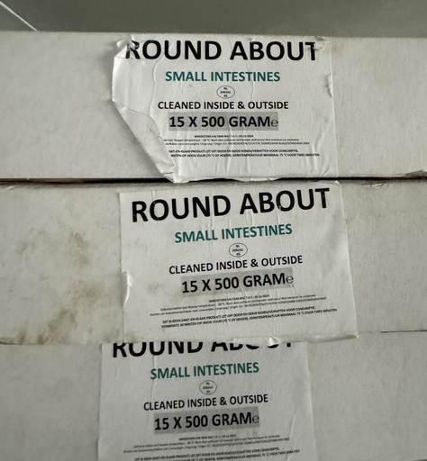 ROUND ABOUT - BOX OF SMALL INTESTINES