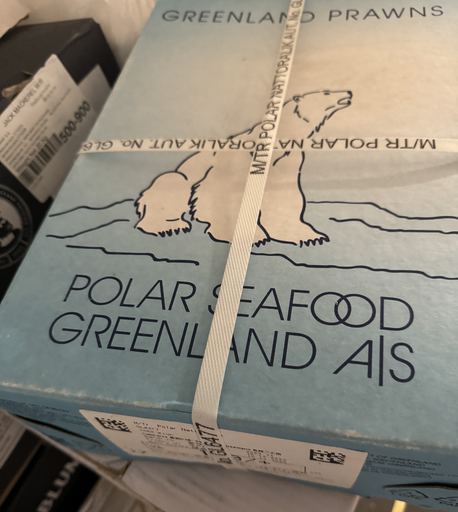 POLAR SEAFOOD - BOX OF GREENLAND PRAWNS