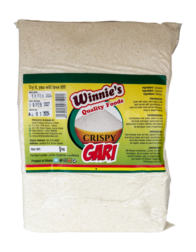 WINNIE'S - CRISPY GARI 1KG